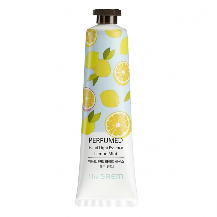 Крем-эссенция для рук The Saem Perfumed Hand Light Essence Lemon Mint