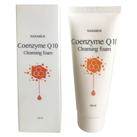 Пенка для умывания NANAMUS Coenzyme Q10 Cleansing Foam