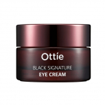 Крем для век с муцином улитки Ottie Black Siganture Eye Cream