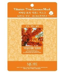 Маска для лица тканевая облепиха MJ CARE Vitamin Tree Essence Mask