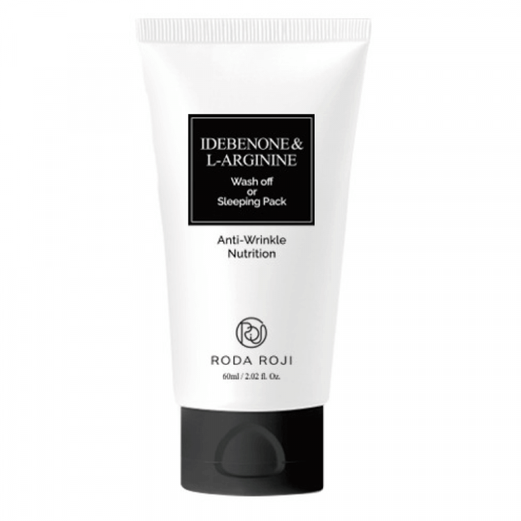 Маска для лица многофункциональная Roda Roji Idebenone & L-arginine Wash Off Or Sleeping Pack