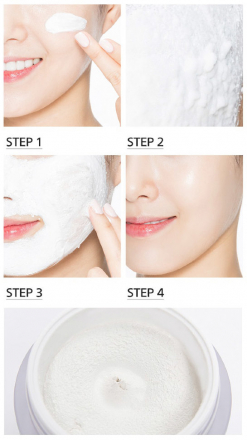 Очищающая маска для лица MISSHA Near Skin Dustless Bubble Pack To Foam