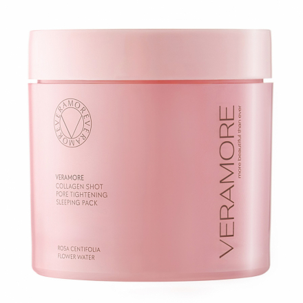 Ночная маска для восстановления кожи со спикулами и коллагеном Veramore Collagen Shot Pore Tightening Sleeping Pack