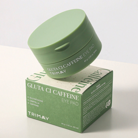 Пэды для кожи вокруг глаз осветляющие с кофеином Trimay Gluta Ci Caffeine Eye Pad
