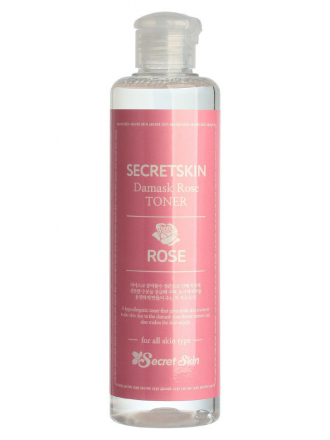 Тонер для лица с экстрактом розы SECRET SKIN Damask Rose Toner
