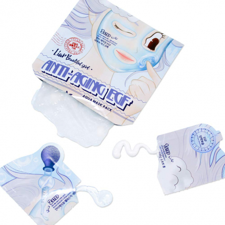 Маска 3-х ступенчатая для лица омолаживающая Elizavecca Anti-Aging EGF Mask Pack