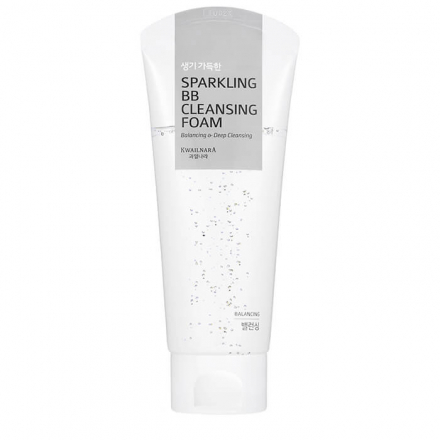 Пенка для глубокого очищения кожи с ледниковой водой Kwailnara Sparkling BB Cleansing Foam
