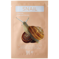  Тканевая маска для лица с фильтратом улиточного секрета Yu-r Me Snail Sheet Mask