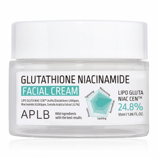 Крем для лица с глутатионом и ниацинамидом APLB Glutathione Niacinamide Facial Cream