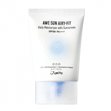 Солнцезащитный крем увлажняющий Jumiso Awe-Sun Airy-Fit Daily Moisturizer With Sunscreen SPF 50+ PA++++ 