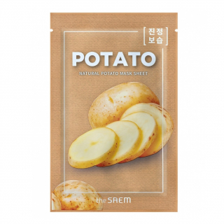 Маска тканевая с экстрактом картофеля The Saem Natural Potato Mask Sheet