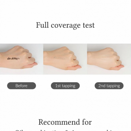 Кушон Dr Althea Aurora Cover Cushion SPF 50+, PA +++ №13 + рефил