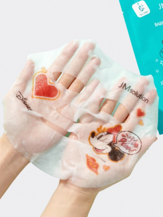 Тканевая маска для лица противовоспалительная JMsolution Disney Collection Selfie Barrier Tea Tree Mask