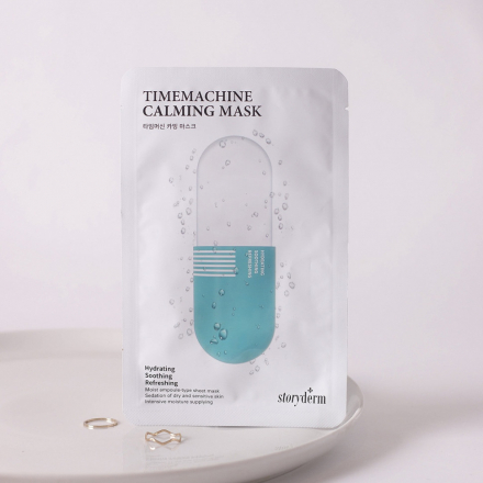 Маска тканевая успокаивающая Storyderm Timemachine Calming Mask