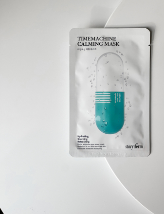 Маска тканевая успокаивающая Storyderm Timemachine Calming Mask