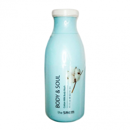Лосьон для тела с экстрактом хлопка The Saem Body &amp; Soul Cotton Milk Body Lotion