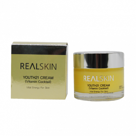 Крем для лица Витаминный коктейль RealSkin Youth21 Cream Vitamin coctail