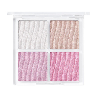 Палетка хайлайтеров Wakemake Glow Contouring Highlighter Palette 02 Cool Glow