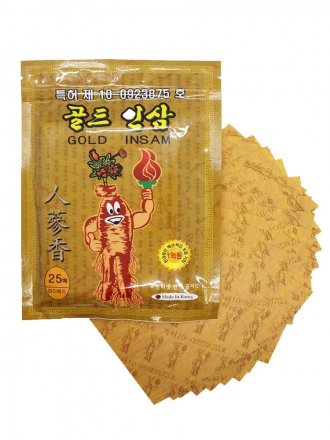 Пластыри для тела Daejeon Top Gold Red Ginseng