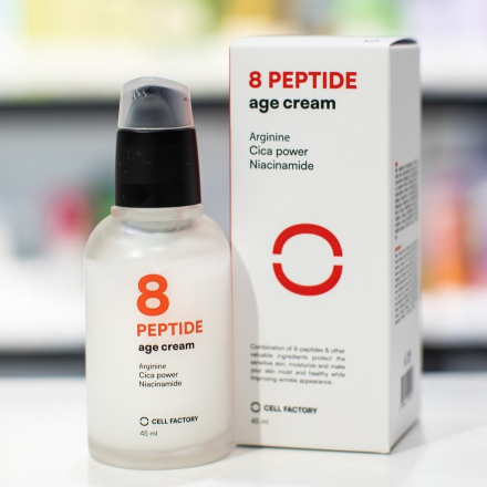 Крем-гель для лица омолаживающий с пептидами Cell Factory 8 Peptide Age Cream