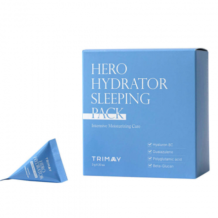 Набор: Ночная маска для лица увлажняющая Trimay Deep Hydro Sleeping Pack