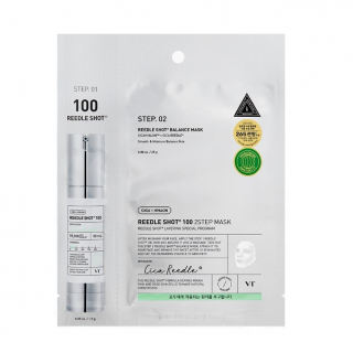 Маска двухфазная с микроиглами VT Cosmetics Reedle Shot 100 2Step Mask