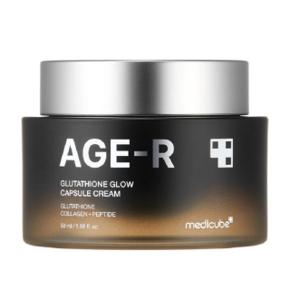 Крем капсульный антивозрастной для улучшения цвета лица Medicube Age-R Glutathione Glow Capsule Cream