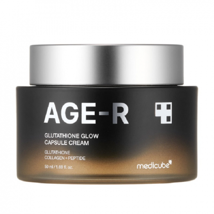 Крем капсульный антивозрастной для улучшения цвета лица Medicube Age-R Glutathione Glow Capsule Cream