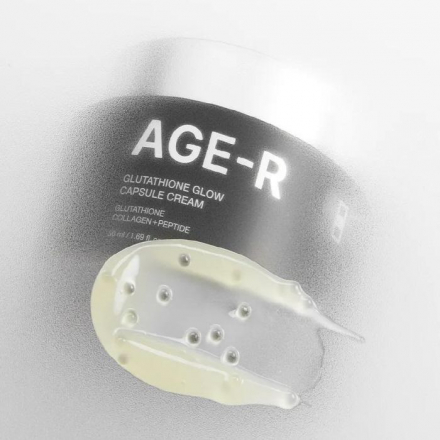 Крем капсульный антивозрастной для улучшения цвета лица Medicube Age-R Glutathione Glow Capsule Cream