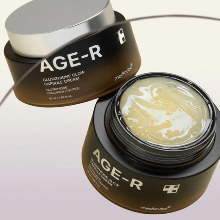 Крем капсульный антивозрастной для улучшения цвета лица Medicube Age-R Glutathione Glow Capsule Cream