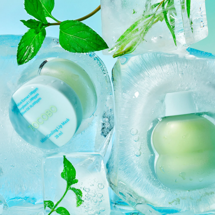 Маска для губ ночная охлаждающая с мятой Tocobo Mint Cooling Lip Mask