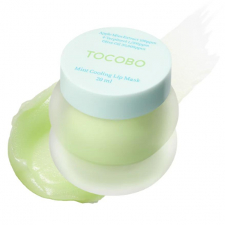 Маска для губ ночная охлаждающая с мятой Tocobo Mint Cooling Lip Mask