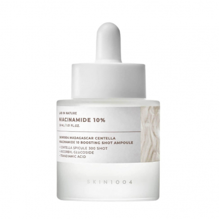 Сыворотка-бустер для лица с ниацинамидом Skin1004 Madagascar Centella Niacinamide 10 Boosting Shot Ampoule
