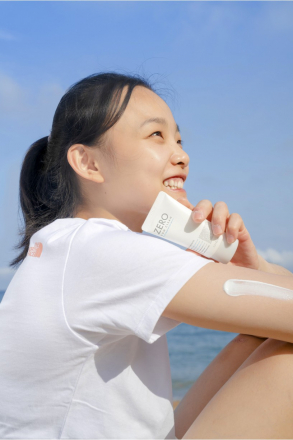 Солнцезащитный крем лёгкий освежающий Rom&amp;nd Zero Sun Clean 01.Fresh SPF50+PA++++ 