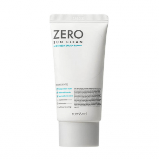 Солнцезащитный крем лёгкий освежающий Rom&amp;nd Zero Sun Clean 01.Fresh SPF50+PA++++ 