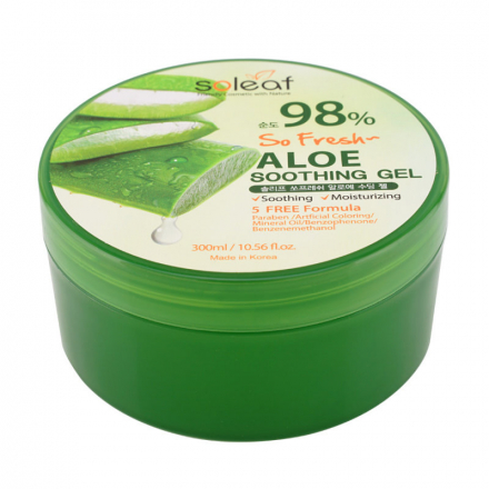 Гель с алоэ успокаивающий SOLEAF So Fresh Aloe Soothing Gel
