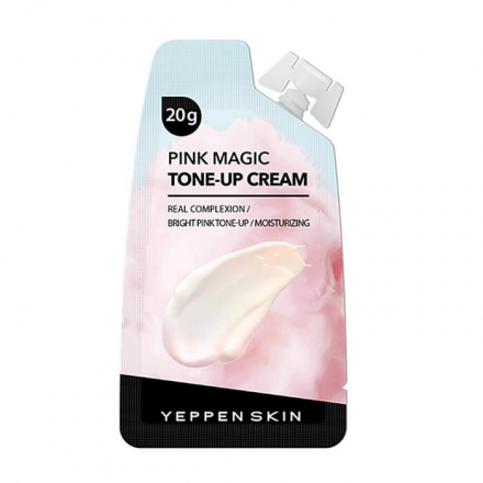 Крем для выравнивания тона кожи, розовый оттенок Dermal Yeppen Skin Pink Magic Tone-Up