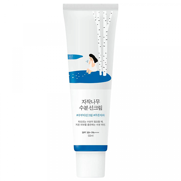 Солнцезащитный увлажняющий крем Round Lab Birch Juice Moisturizing Sunscreen