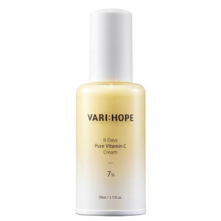 Крем для лица антивозрастной осветляющий Varihope 8 Days Pure Vitamin C Cream