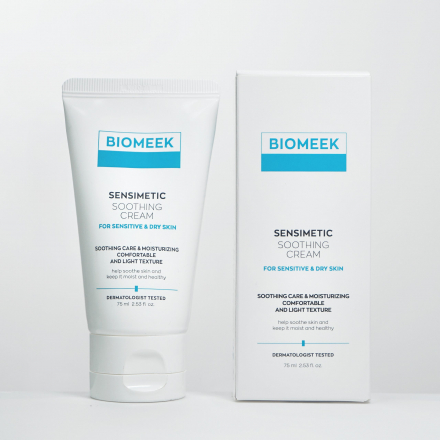  Крем для лица увлажняющий Biomeek Sensimetic Soothing Cream