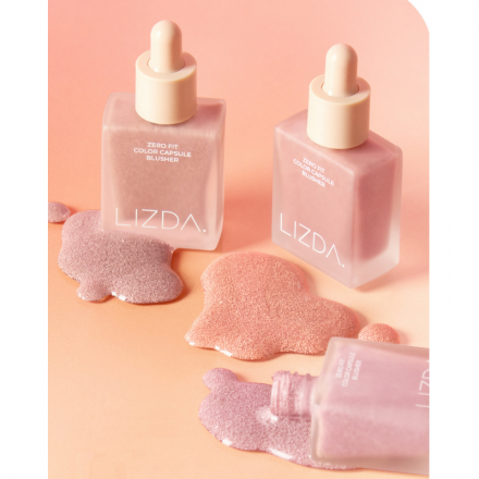 Румяна жидкие Lizda Zero Fit Color Capsule Blusher #3 Coral Picnic