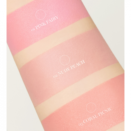 Румяна жидкие Lizda Zero Fit Color Capsule Blusher #3 Coral Picnic
