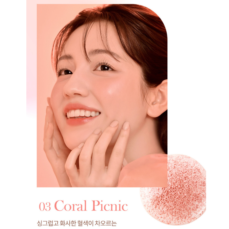 Lizda Zero Fit Color Capsule Blusher 3 Coral Picnic