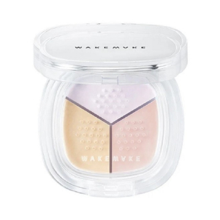 Матирующая пудра трёхцветная Wakemake Stay Fixer Multi Color Powder 02 Light Skin