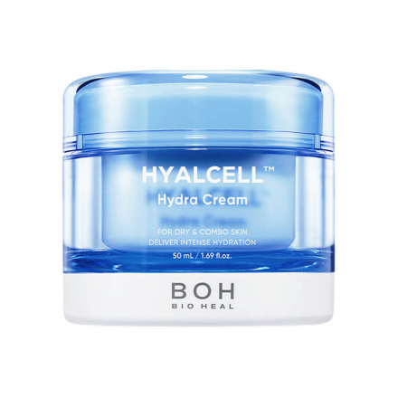 Крем для лица глубокоувлажняющий с гиалуроновой кислотой Bioheal BOH Hyalcell Hydra Cream