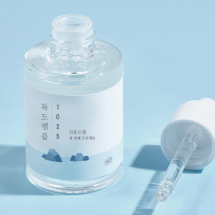 Сыворотка для лица увлажняющая с морской водой Round Lab 1025 Dokdo Ampoule