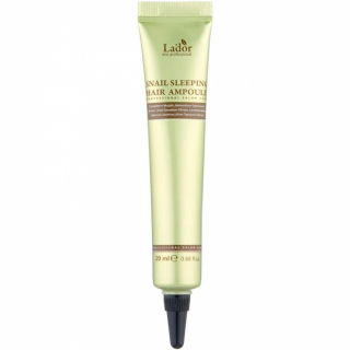 Сыворотка для волос ночная восстанавливающая La'dor Snail Sleeping Keratin Ampoule