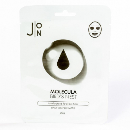Маска для лица тканевая с экстрактом ласточкиного гнезда J:on Molecula Bird&#039;s Nest Daily Essence Mask