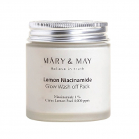 Маска глиняная для лица Mary&May Lemon Niacinamide Glow Wash Off Pack