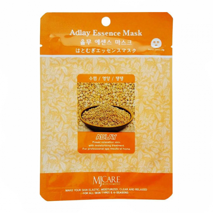 Маска для лица тканевая адлай MJ CARE Adlay Essence Mask